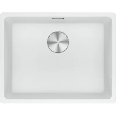 PRONTA CONSEGNA - Franke: Lavello una vasca Vasche Sottotop Maris MRG 110-52 125.0686.719 finitura fragranite bianco da 55.3x43.3 cm