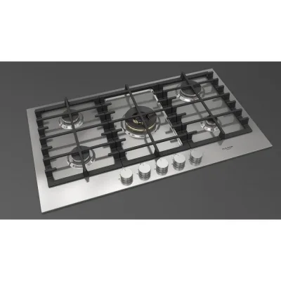 Fulgor Piano cottura a gas FPH 9041 G WK X finitura acciaio inox da 90 cm