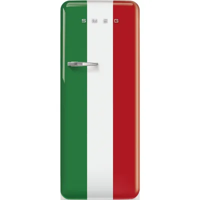 Smeg Frigorifero monoporta con cerniere a destra a libera installazione FAB28RDIT6 finitura tricolore da 60 cm