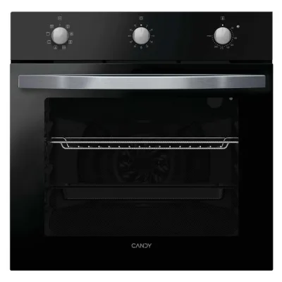Candy Forno elettrico ventilato da incasso FCT602XIT finitura vetro nero e acciaio inox da 60 cm