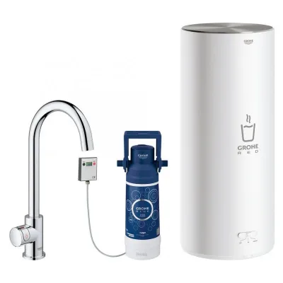 Grohe Miscelatore e boiler taglia M Red Mono 30080001 finitura cromo