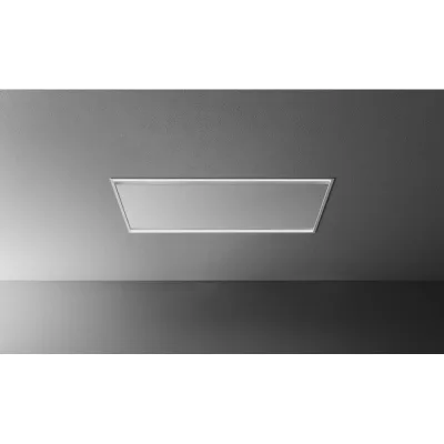 Falmec Cappa a soffitto Mirage finitura acciaio bianco da 100 cm - 800 m3/h