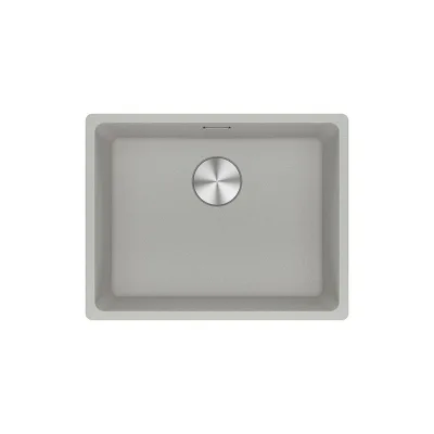 Franke: Lavello una vasca Vasche Sopratop Maris MRG 610-52 114.0661.661 finitura fragranite alluminio da 56x44 cm