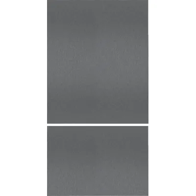Gaggenau Pannelli porta in acciaio inox spazzolato scuro RVA428920 senza maniglia