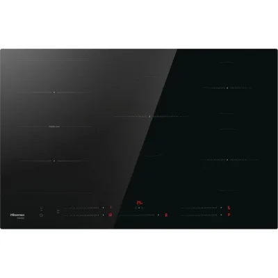 Hisense Piano cottura a induzione Hi8 HI8532BSCE in vetroceramica nero da 80 cm