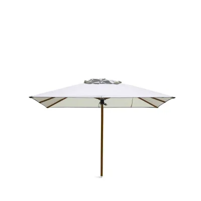 Unopiù Ombrellone DAMIAN in legno con telo in tessuto acrilico da 350x250 cm - IN PROMOZIONE FINO AL 6/07