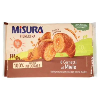 Misura Fibrextra Cornetti Al Miele 6 pz