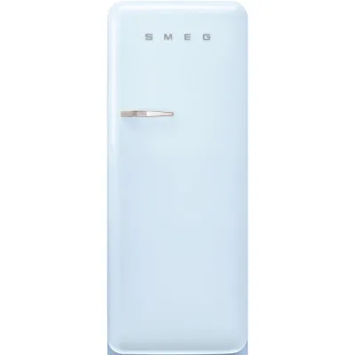 Smeg Frigorifero monoporta con cerniere a destra a libera installazione FAB28RPB6 finitura azzurro da 60 cm