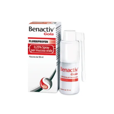 BENACTIV GOLA SPRAY 15ML 0,25%