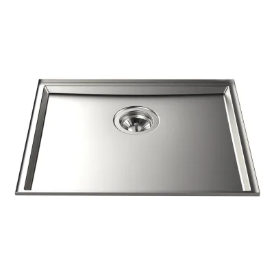 Foster Lavello una vasca 5555 240 finitura acciaio inox da 54.6x44.6 cm - IN PROMOZIONE FINO AL 30/06