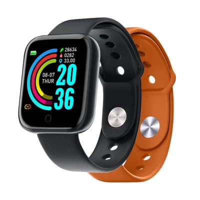 CELLY 1.44 SQUARE SMARTWATCH BEAT ORANGE TRAINERBEATOR