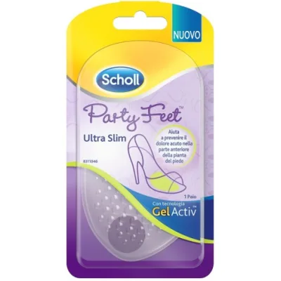 SCHOLL PARTY FEET CUSCINETTO GEL ACTIV ULTRA SLIM AVAMPIEDE