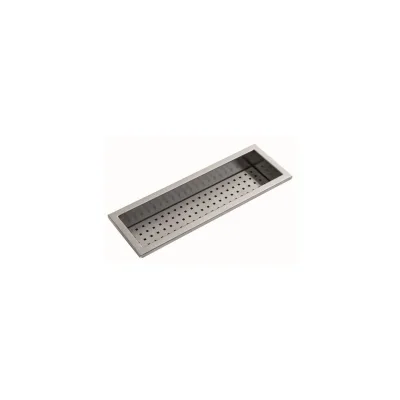 Barazza Vaschetta cieca con fondo 1CVFG finitura acciaio inox satinato da 41 cm