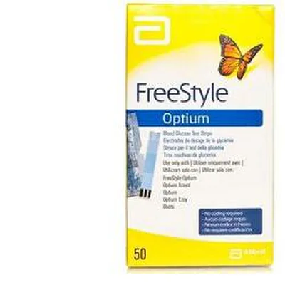 Abbott Diabetes Freestyle Optium Test Strips 50