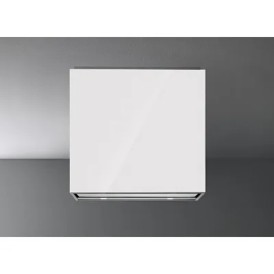 Falmec Vetro Laguna Isola KACL.887 F finitura bianco da 60
