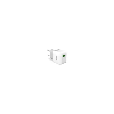 CELLY USB-A WALL CHARGER 12W WHITE TCUSBTURBO