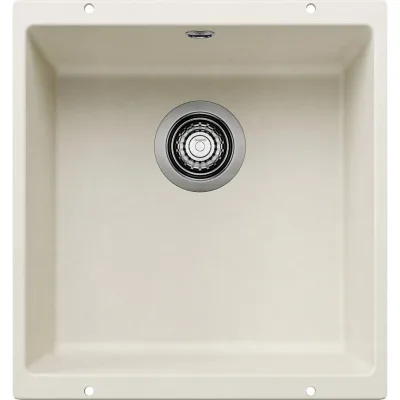 PRONTA CONSEGNA - Blanco | Lavello a una vasca ROTAN 400-U 1527145 finitura soft white da 43 cm - Sottotop
