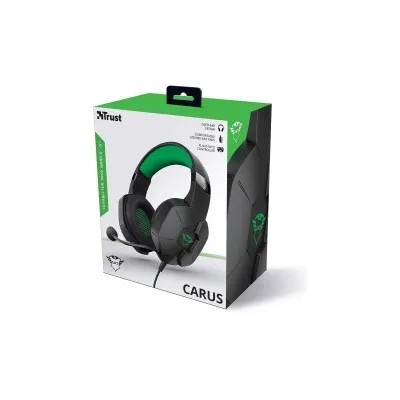 CUFFIE GAMING TRUST GXT 323X CARUS CON MICROFONO FLESSIBILE 24324