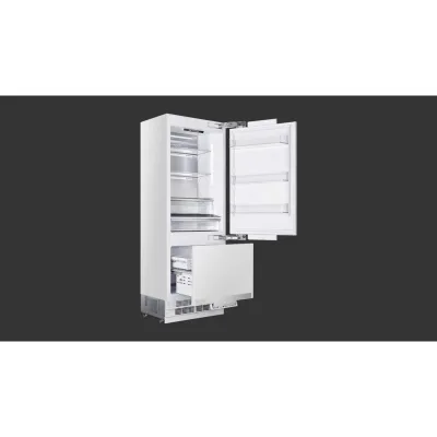 Fulgor Frigorifero combinato da incasso FBCD 761 TNF EDBL da 75 cm