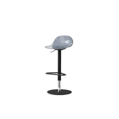 Connubia Sgabello Academy CB2325 con struttura in metallo e seduta in policarbonato da h. 98 (80.5) cm - IN PROMOZIONE FINO ALL' 11/07