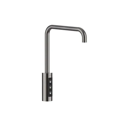 ProAcqua Miscelatore con comando elettronico a 3 vie OMIN 1801110 finitura nichel spazzolato - con set depuratore