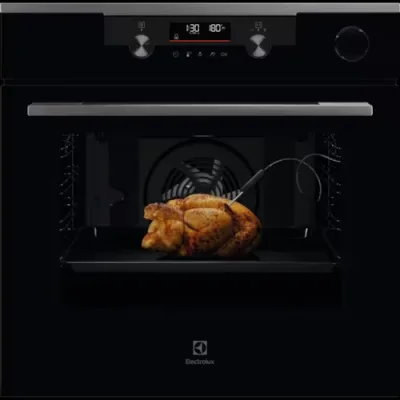 Electrolux | Forno a vapore KOCDH67H finitura nero da 60 cm