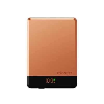 Cygnett MAGSLIM 5K POWER BANK - COPPER CY5643PBCHE