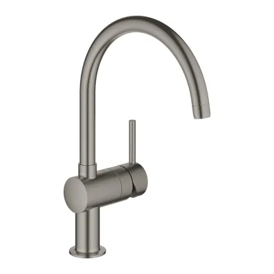 Grohe Miscelatore monocomando Minta 32917AL0 finitura grafite spazzolato