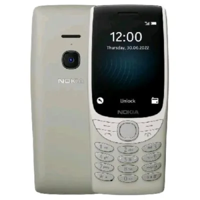 NOKIA 8210 DUAL SIM 4G 2.8" A COLORI TASTIERA FISICA RADIO ED MP3 FOTOCAMERA 4G LTE GREY