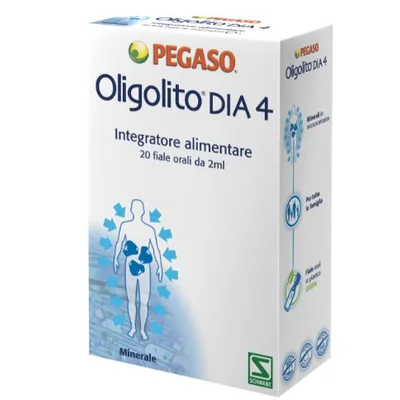Pegaso Oligolito Dia 4 Integratore 20 Fiale 2 ml