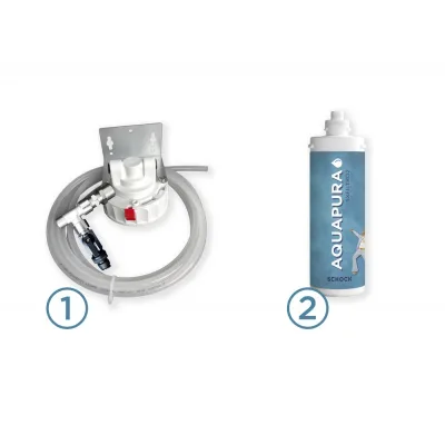 Schock Kit installazione e microfiltro AQUAPURA SXKITACQUA