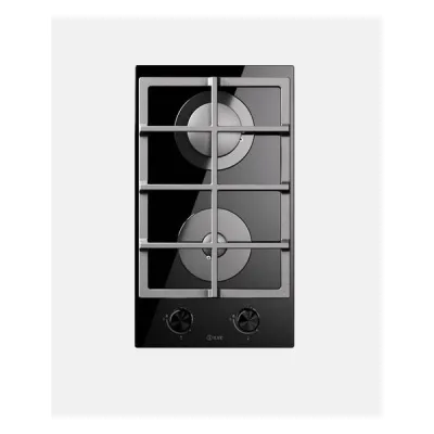 Ilve Piano cottura gas Professional Plus HCG30K in vetro temperato nero da 30 cm - IN PROMOZIONE FINO AL 6/07