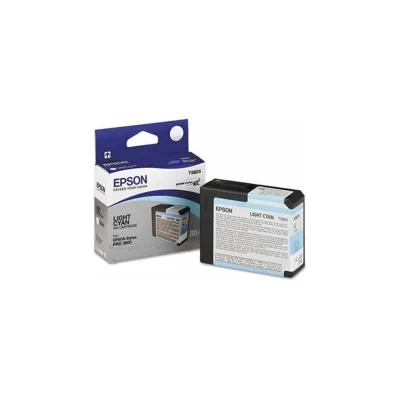 CARTUCCIA ORIGINALE EPSON STYLUS Pro 3800 C13T580500 T5805 FOTO CIANO