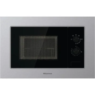 PRONTA CONSEGNA - Hisense Forno microonde con grill da incasso BIM320G11X finitura inox da 60 cm
