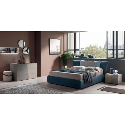 Maronese Acf Letto king size NINFEA imbottito da 180 cm