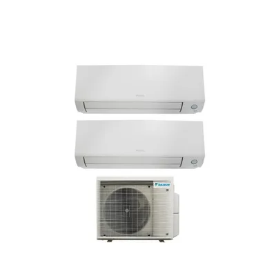 Climatizzatore Condizionatore Daikin Dual Split BLUEVOLUTION Serie PERFERA ALL SEASONS Inverter 9000+12000 Btu 2MXM68A R-32 Wi-Fi Incluso 9+12 A+++/A++