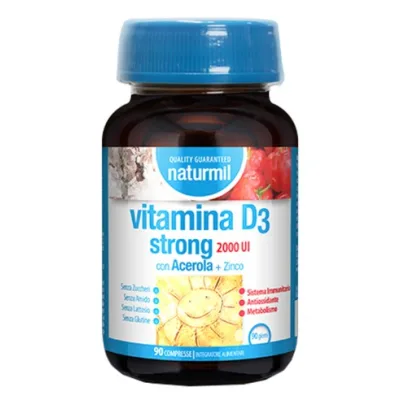 NATURMIL VITAMINA D3 STRONG 90 COMPRESSE
