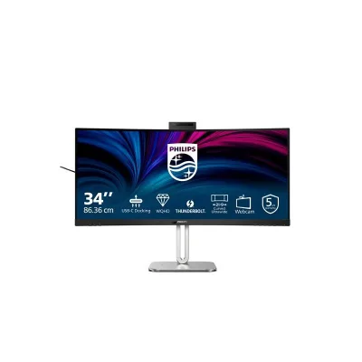PHILIPS 34 MONITOR  VA REG ALT WEBCAM 34B2U6603CH