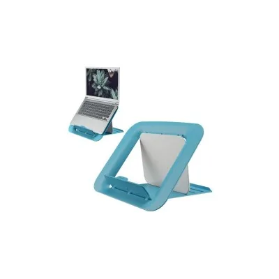 Supporto per laptop regolabile Leitz Ergo Cozy Design ergonomico Altezza regolabile Colore blu