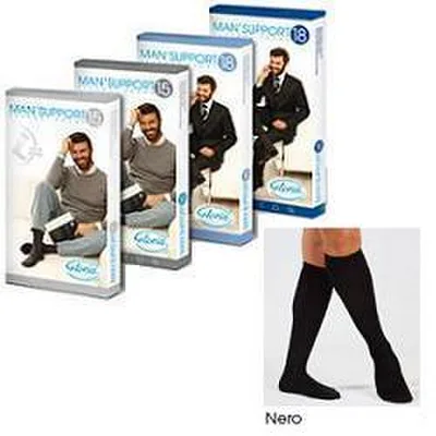 Man support 18 gambaletto 18 nero 1