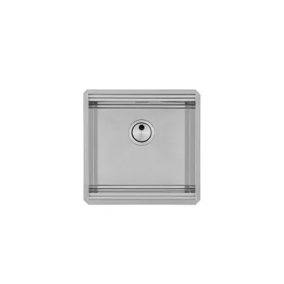 Foster Lavello una vasca 1031 850 finitura acciaio inox da 47x46.6 cm