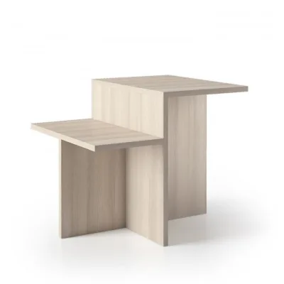 Maconi Tavolino Up and Down 1148 in legno da 60 cm e h. 50 cm serie Coffee Table collection