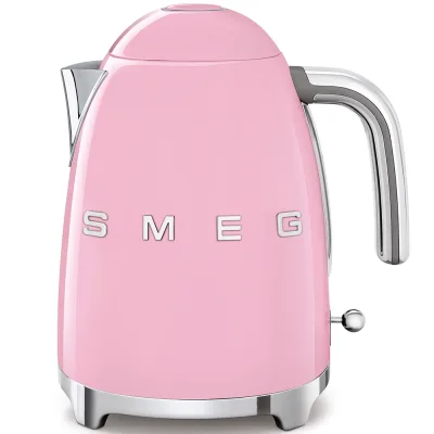 Smeg Bollitore elettrico KLF03PKEU finitura rosa con logo Smeg 3D - - IN PROMOZIONE FINO AL 30/06