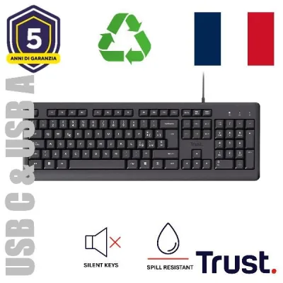 TK-150 SILENT KEYBOARD FR 24388