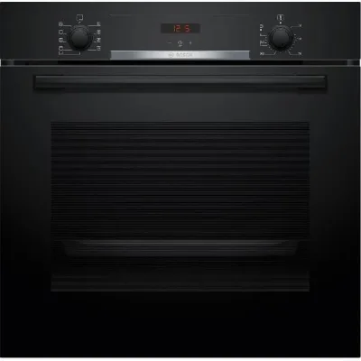 Bosch Forno da incasso HBA534EB3 finitura vetro nero da 60 cm - Serie 4