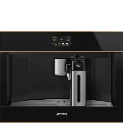Smeg S Macchina da caffè CMS4604NR finitura vetro nero da 60 cm