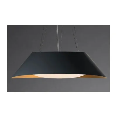 Falmec Cappa a isola Vogue finitura grigio ferro/oro da Ø88 cm - 600 m3/h