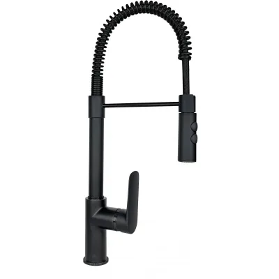 Schock Miscelatore monocomando con doccetta AQUASOFT T SXSOFTTBK finitura nero