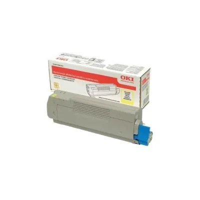 TONER ORIGINALE OKI 46507505 C612 GIALLO 8K SPEDIZIONE GRATUITA