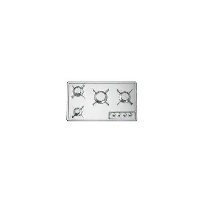 Alpes Piano cottura a gas F 489/3GTC in acciaio inox da 89 cm